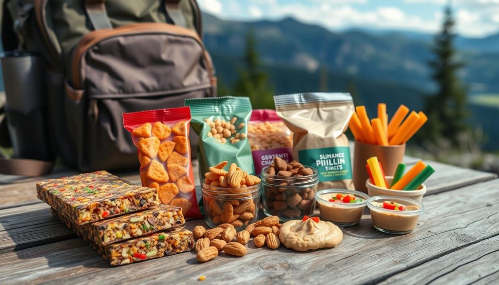 Savory portable snacks